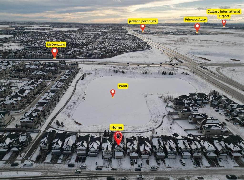 45 Redstone Drive Ne, Calgary, AB - Outdoor With View