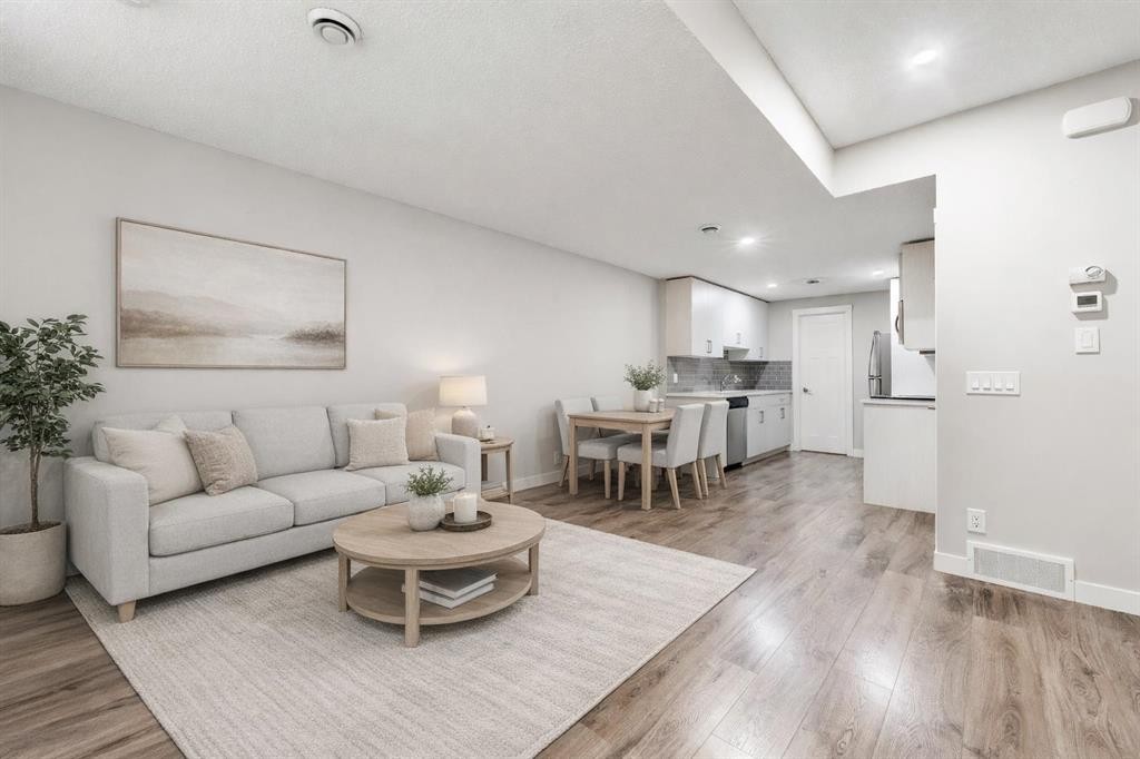 24 Seton Grove Se, Calgary, AB - Indoor Photo Showing Living Room