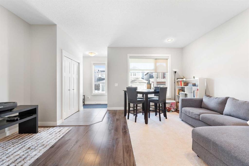 24 Seton Grove Se, Calgary, AB - Indoor Photo Showing Living Room