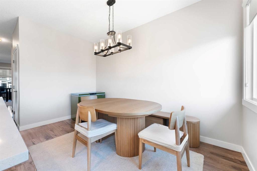 24 Seton Grove Se, Calgary, AB - Indoor Photo Showing Dining Room