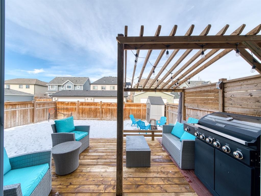 44 Masters Terrace Se, Calgary, AB - Outdoor With Deck Patio Veranda With Exterior