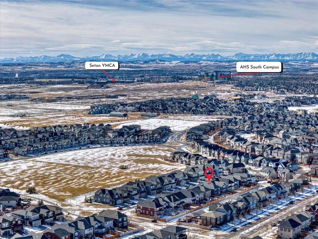 44 Masters Terrace Se, Calgary, AB - Outdoor With View