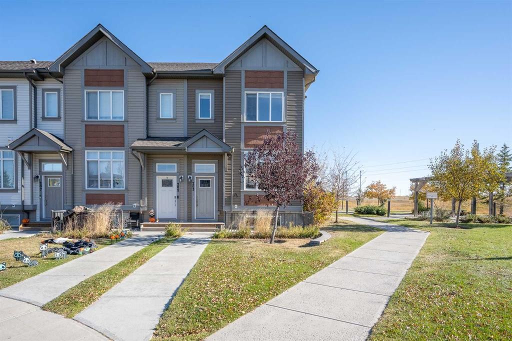 203 Copperstone Park Se, Calgary, AB - Outdoor With Facade