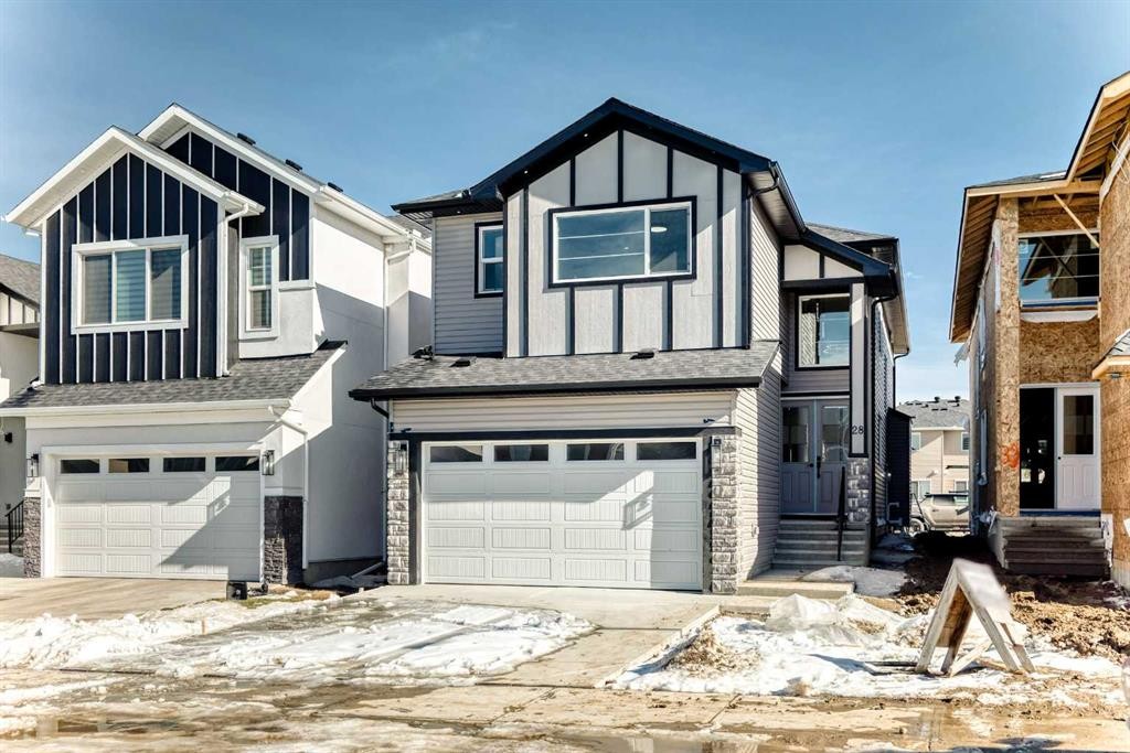 28 Saddlecrest Manor Ne, Calgary, AB - Outdoor With Facade