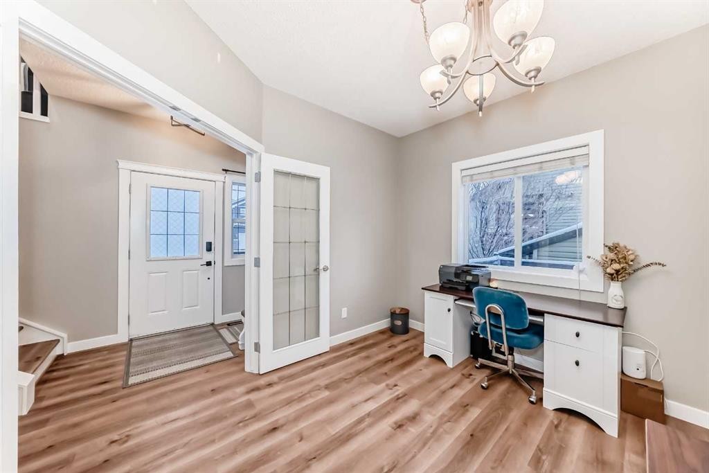 449 Sunset Link, Crossfield, AB - Indoor Photo Showing Office