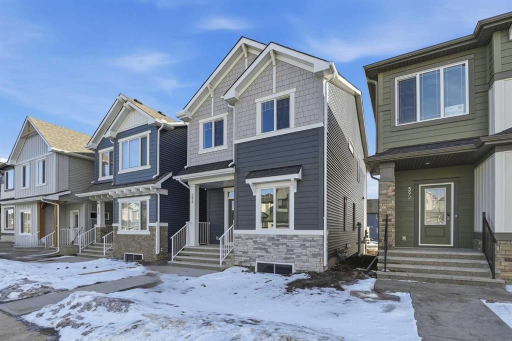 596 Buffaloberry Manor Se, Calgary, AB - Outdoor With Facade