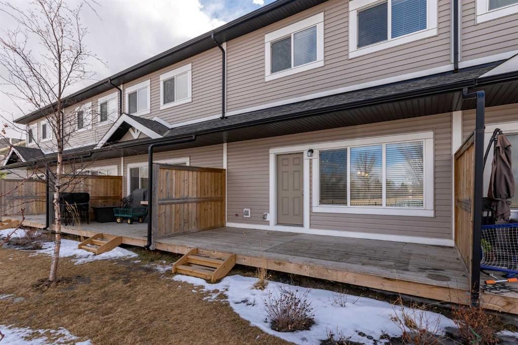 100-351 Monteith Drive Se, High River, AB - Outdoor With Deck Patio Veranda With Exterior