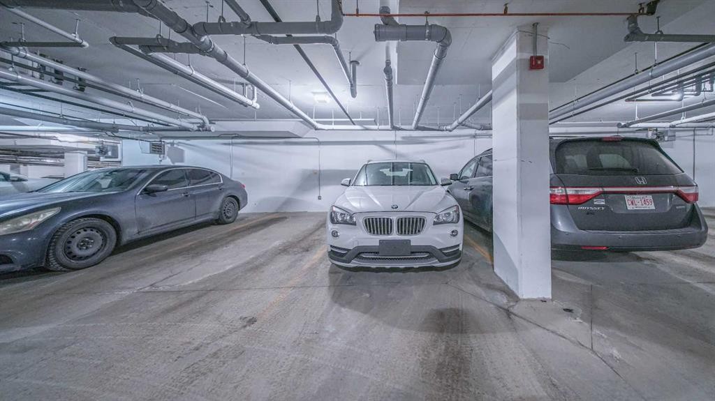 2209-33 Carringham Gate Nw, Calgary, AB - Indoor Photo Showing Garage
