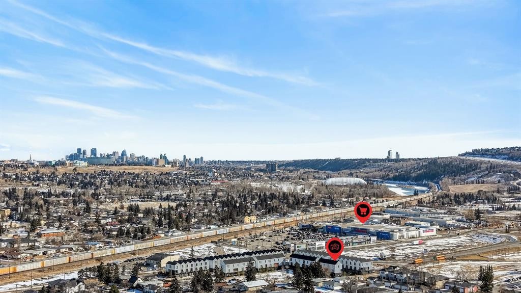 403 Bow Grove Nw, Calgary, AB - Outdoor With View