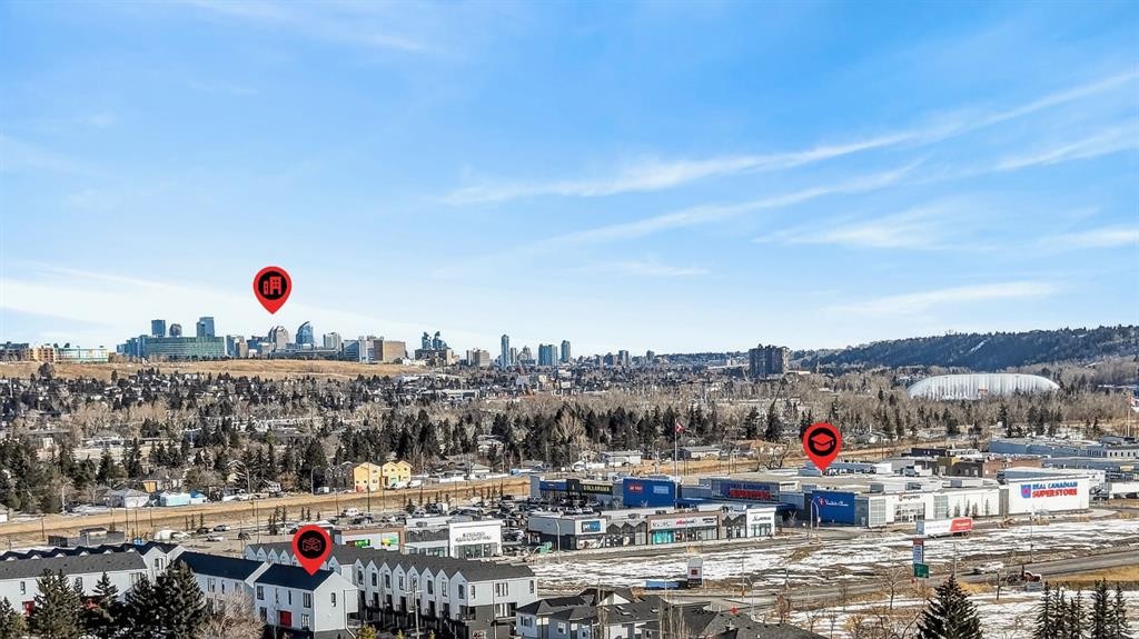 403 Bow Grove Nw, Calgary, AB - Outdoor With View