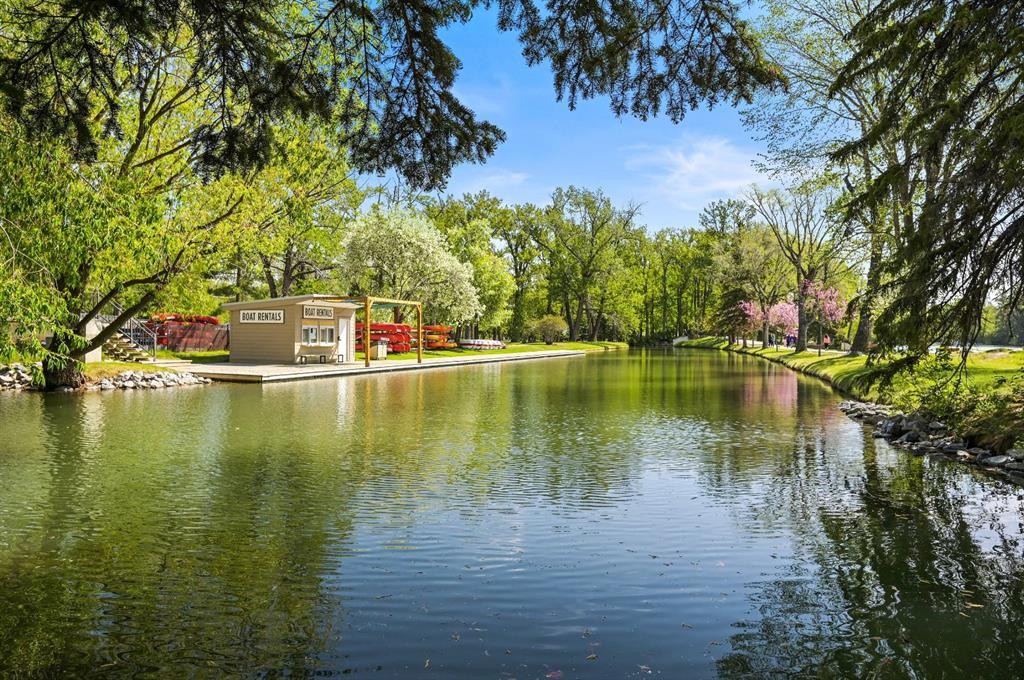 403 Bow Grove Nw, Calgary, AB - Outdoor With Body Of Water With View