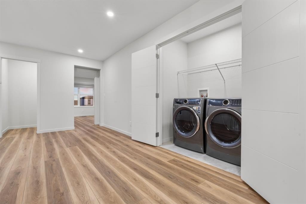 353 Herron Mews Ne, Calgary, AB - Indoor Photo Showing Laundry Room