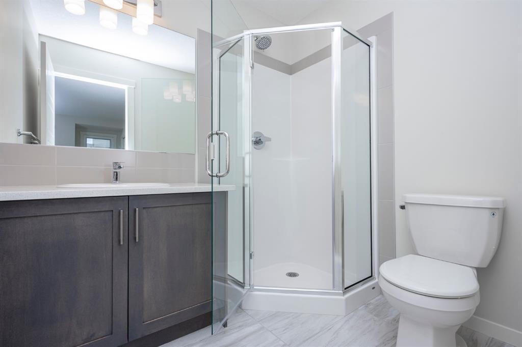 412 Seton Circle Se, Calgary, AB - Indoor Photo Showing Bathroom