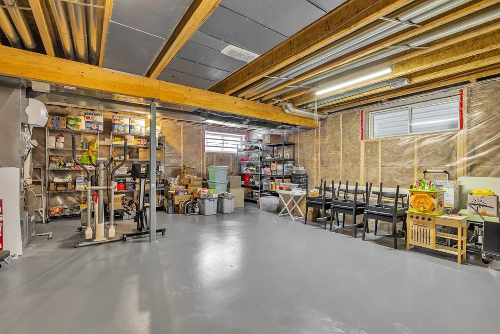 78 Sage Bluff View Nw, Calgary, AB - Indoor Photo Showing Basement