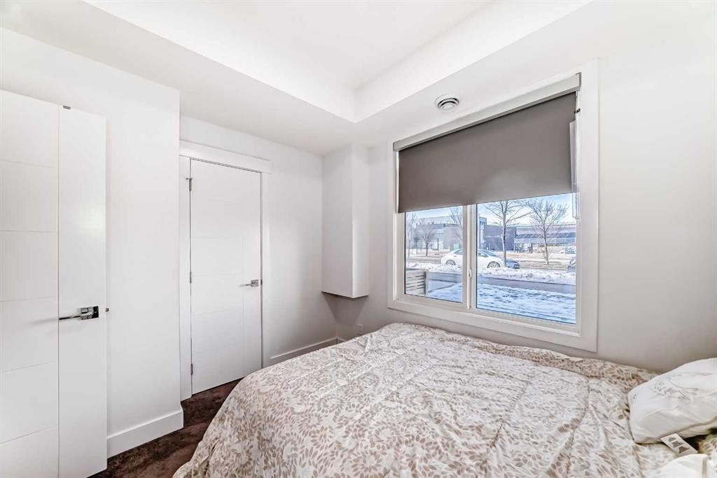 4697 Seton Drive Se, Calgary, AB - Indoor Photo Showing Bedroom