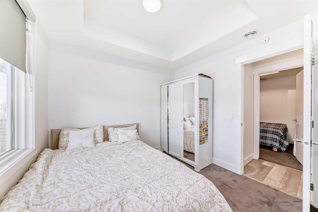 4697 Seton Drive Se, Calgary, AB - Indoor Photo Showing Bedroom