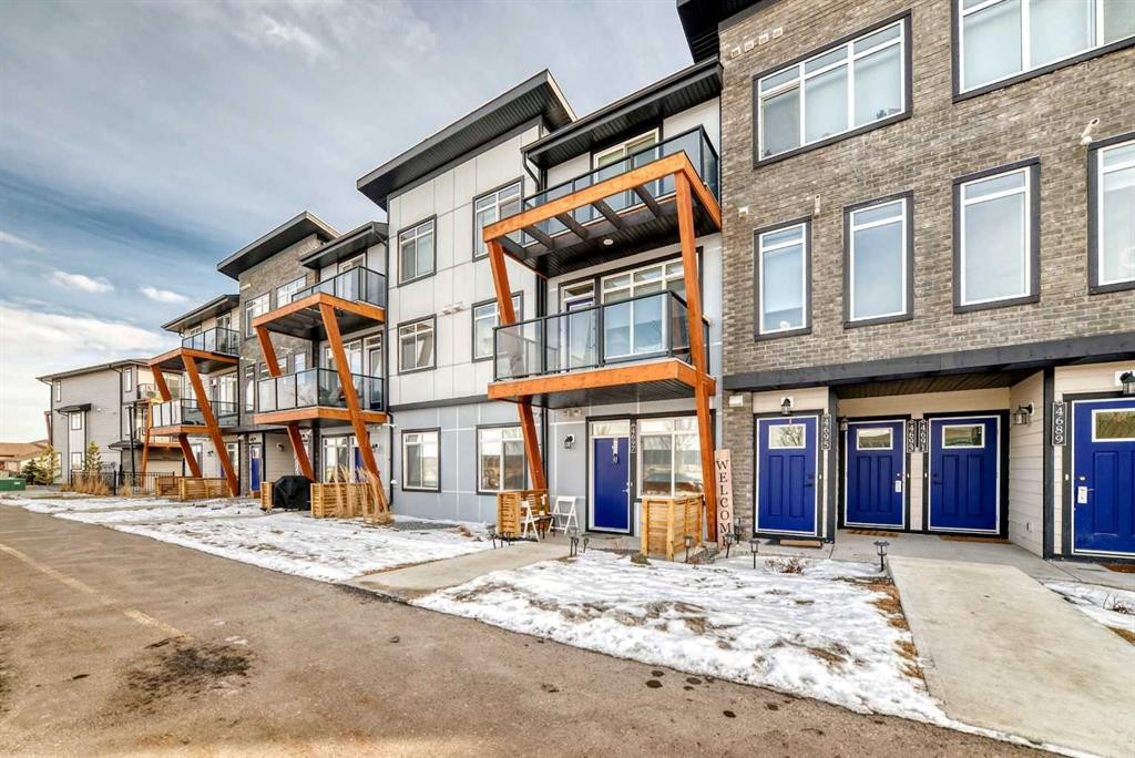 4697 Seton Drive Se, Calgary, AB - Outdoor With Facade