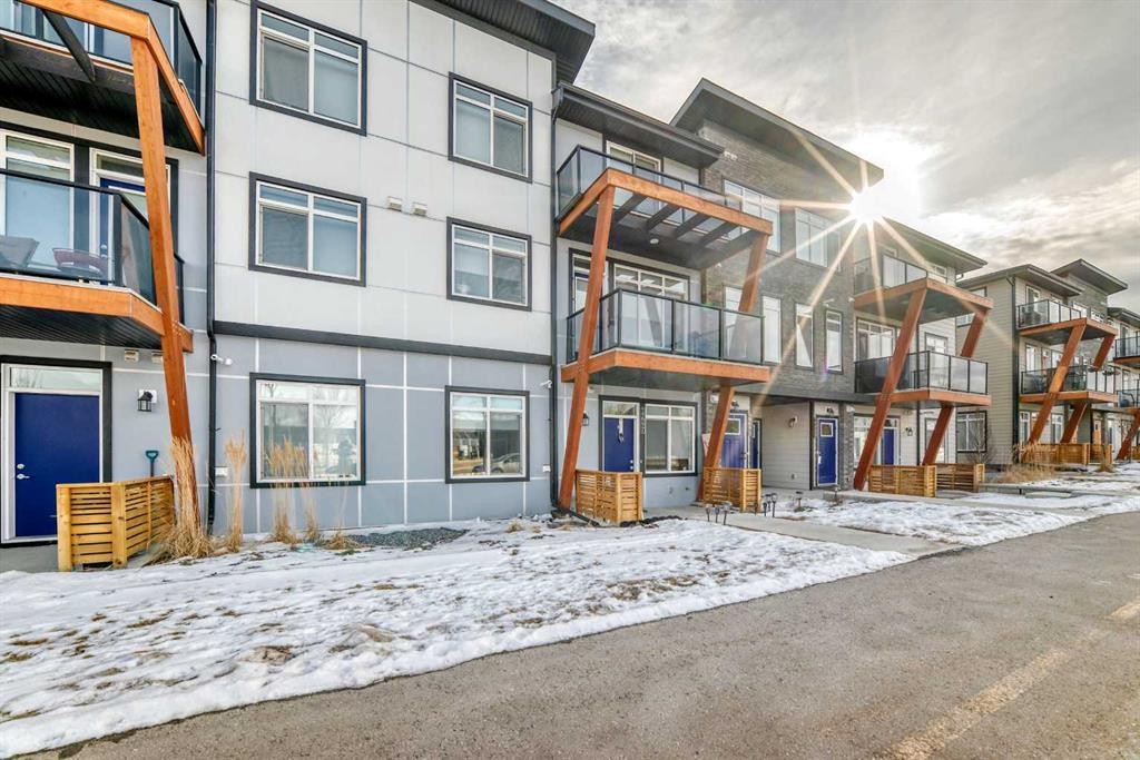 4697 Seton Drive Se, Calgary, AB - Outdoor With Facade
