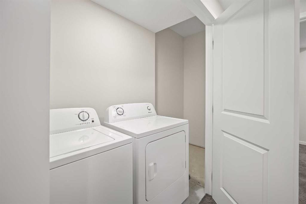 1224 Cornerstone Boulevard Ne, Calgary, AB - Indoor Photo Showing Laundry Room