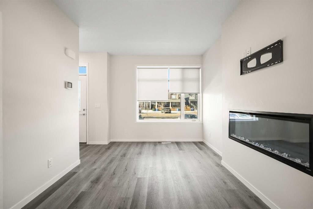 1224 Cornerstone Boulevard Ne, Calgary, AB - Indoor With Fireplace