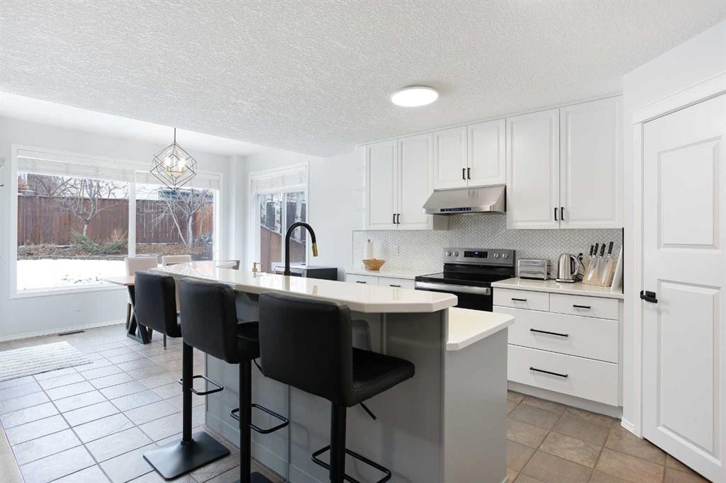 54 Springborough Point Sw, Calgary, AB - Indoor Photo Showing Kitchen With Upgraded Kitchen