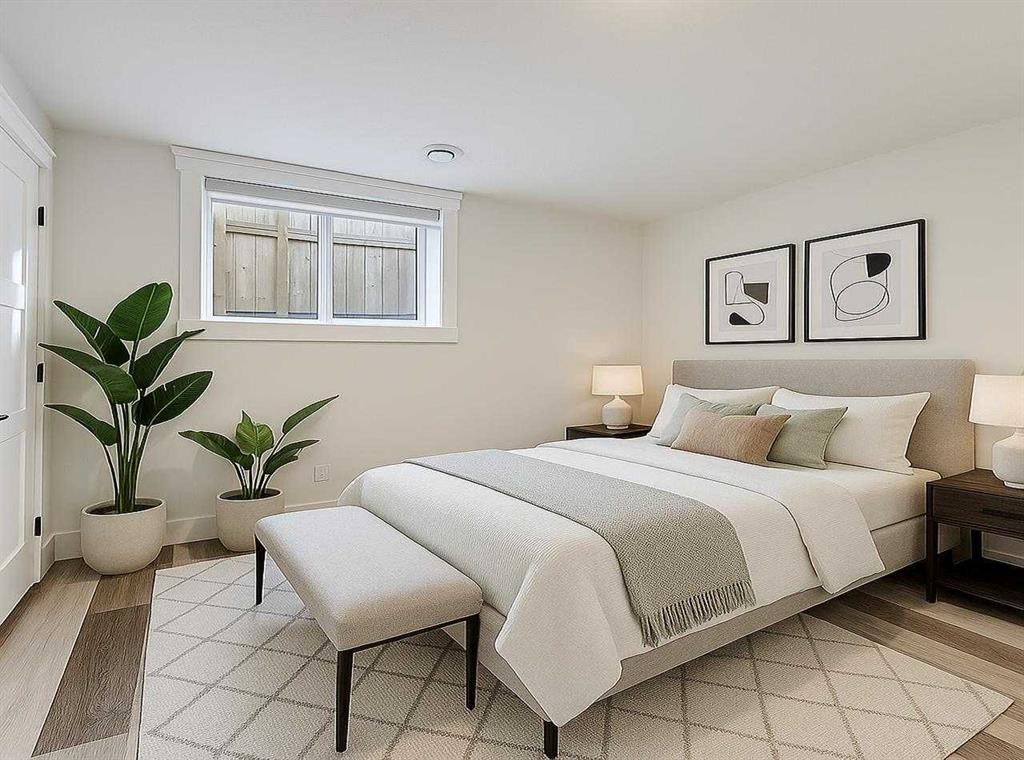 23 Cambrian Drive Nw, Calgary, AB - Indoor Photo Showing Bedroom