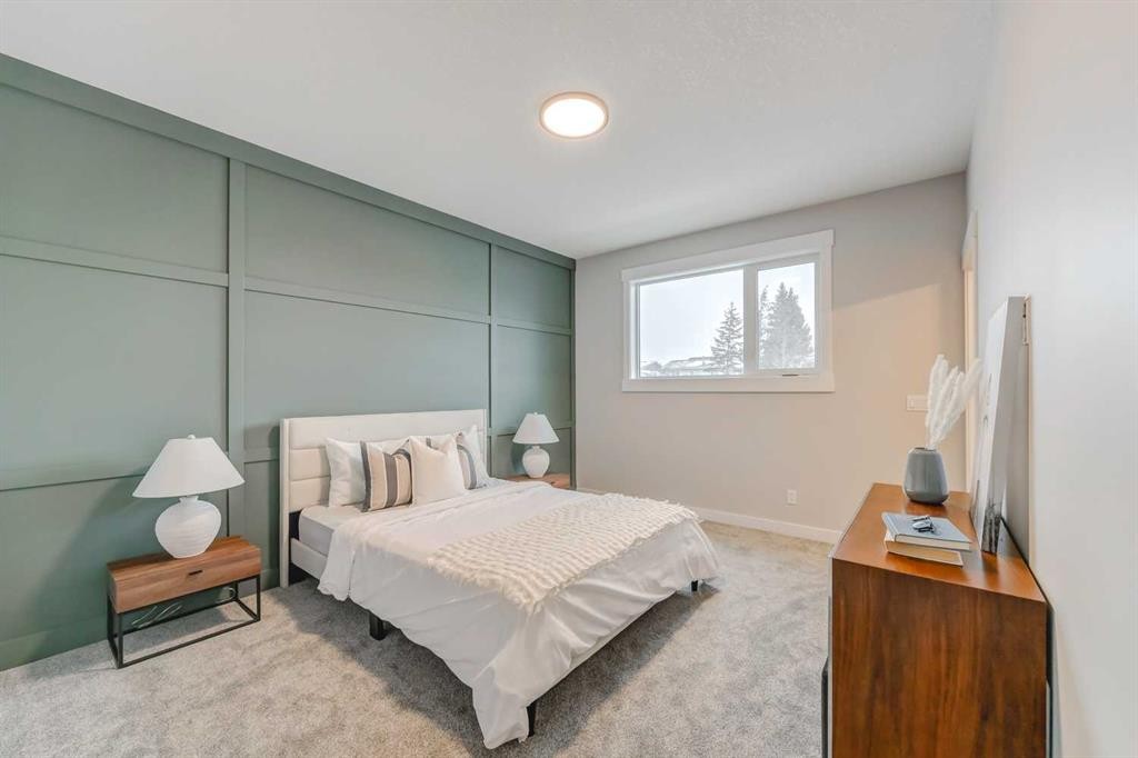 7 Clover Crescent, Beiseker, AB - Indoor Photo Showing Bedroom