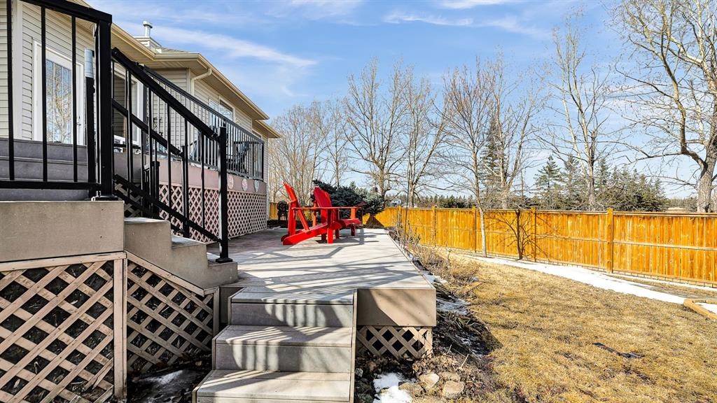 151 Hawkmere View, Chestermere, AB - Outdoor With Deck Patio Veranda