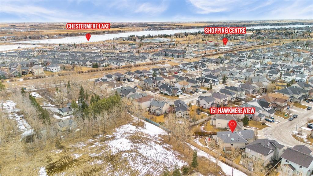 151 Hawkmere View, Chestermere, AB - Outdoor With View