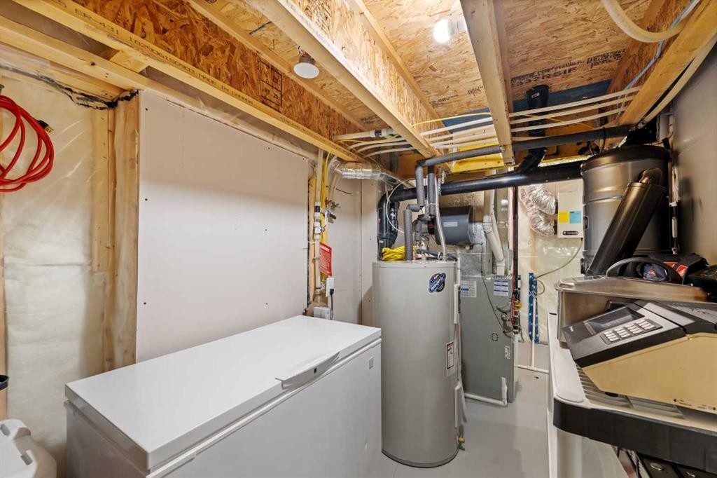 78 Livingston Gate Ne, Calgary, AB - Indoor Photo Showing Basement