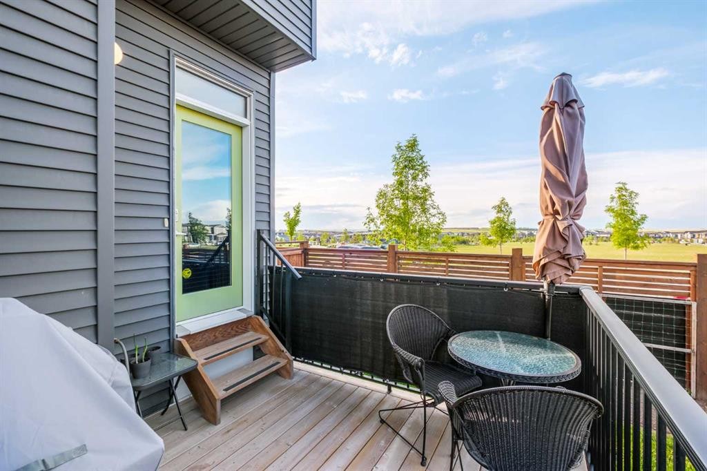 78 Livingston Gate Ne, Calgary, AB - Outdoor With Deck Patio Veranda With Exterior