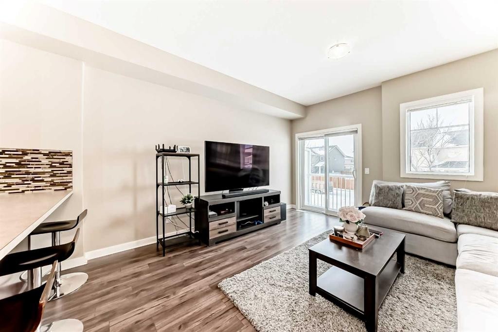 5 Redstone Circle Ne, Calgary, AB - Indoor Photo Showing Living Room