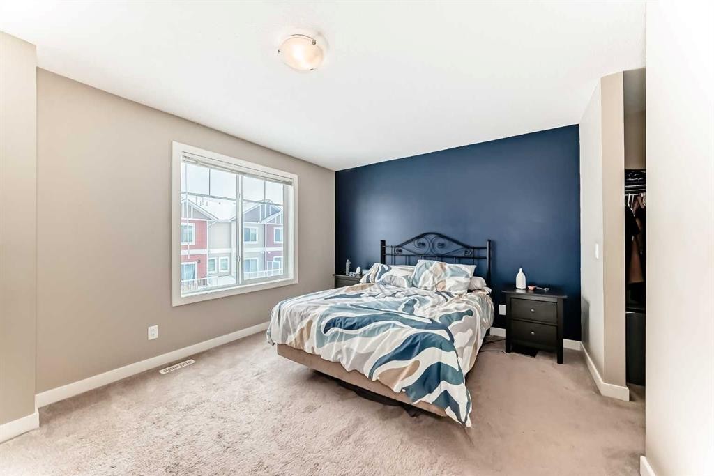 5 Redstone Circle Ne, Calgary, AB - Indoor Photo Showing Bedroom