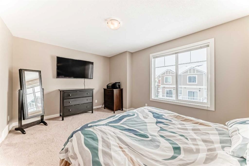 5 Redstone Circle Ne, Calgary, AB - Indoor Photo Showing Bedroom
