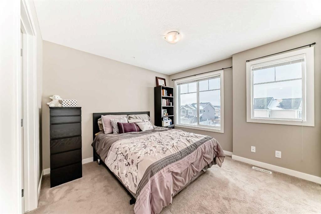5 Redstone Circle Ne, Calgary, AB - Indoor Photo Showing Bedroom