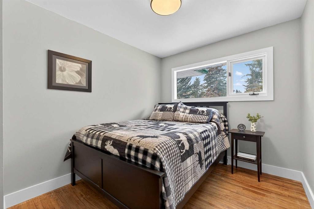 64 Foxwell Road Se, Calgary, AB - Indoor Photo Showing Bedroom