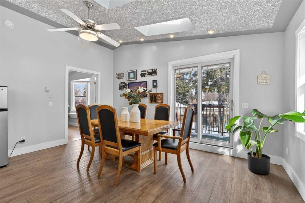 64 Foxwell Road Se, Calgary, AB - Indoor Photo Showing Dining Room
