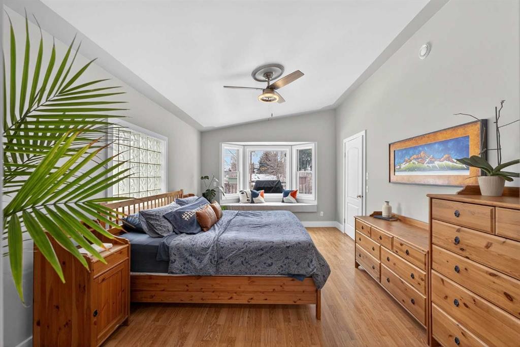 64 Foxwell Road Se, Calgary, AB - Indoor Photo Showing Bedroom
