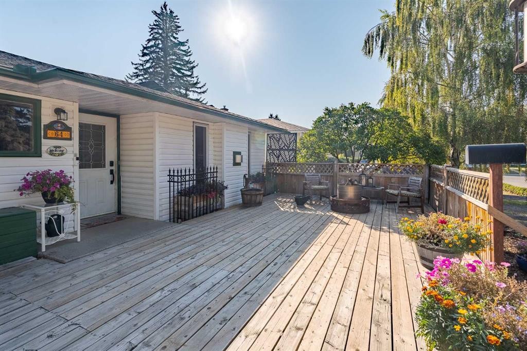 64 Foxwell Road Se, Calgary, AB - Outdoor With Deck Patio Veranda