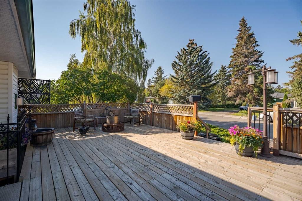 64 Foxwell Road Se, Calgary, AB - Outdoor With Deck Patio Veranda