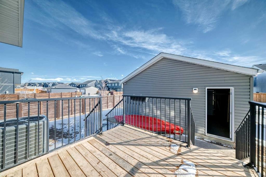 120 Seton Villas Se, Calgary, AB - Outdoor With Deck Patio Veranda With Exterior
