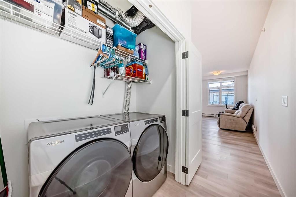 2416-200 Seton Circle Se, Calgary, AB - Indoor Photo Showing Laundry Room