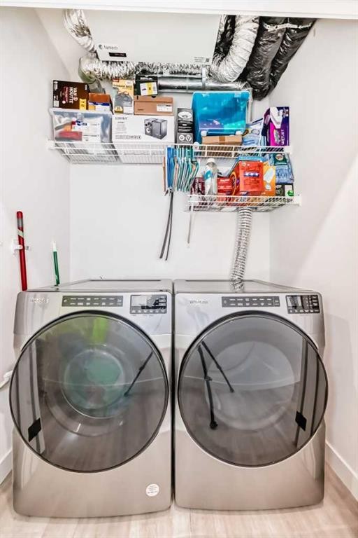 2416-200 Seton Circle Se, Calgary, AB - Indoor Photo Showing Laundry Room