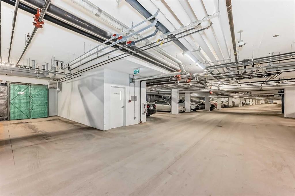 2416-200 Seton Circle Se, Calgary, AB - Indoor Photo Showing Garage