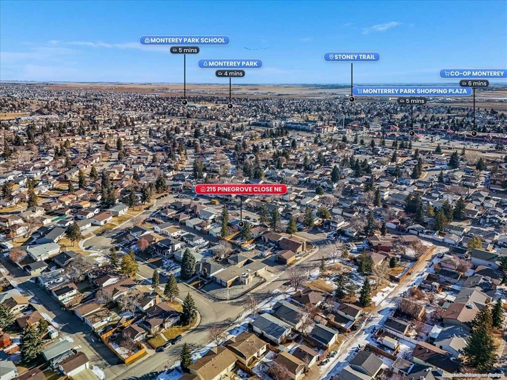215 Pinegrove Close Ne, Calgary, AB - Outdoor With View
