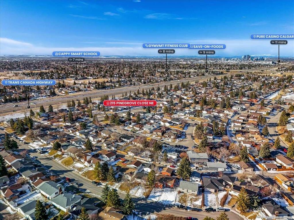 215 Pinegrove Close Ne, Calgary, AB - Outdoor With View