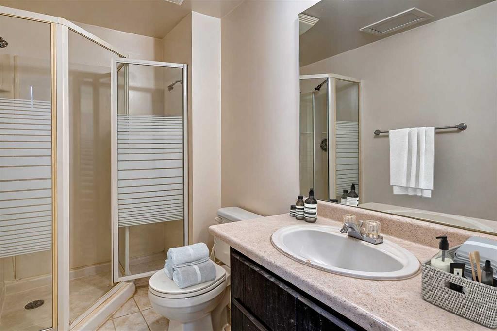55 Queen Isabella Close Se, Calgary, AB - Indoor Photo Showing Bathroom