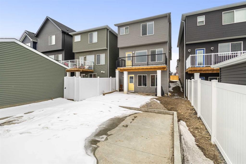 22 Edith Manor Nw, Calgary, AB - Outdoor With Deck Patio Veranda