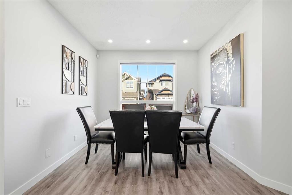 14 Skyview Point Road Ne, Calgary, AB - Indoor Photo Showing Dining Room