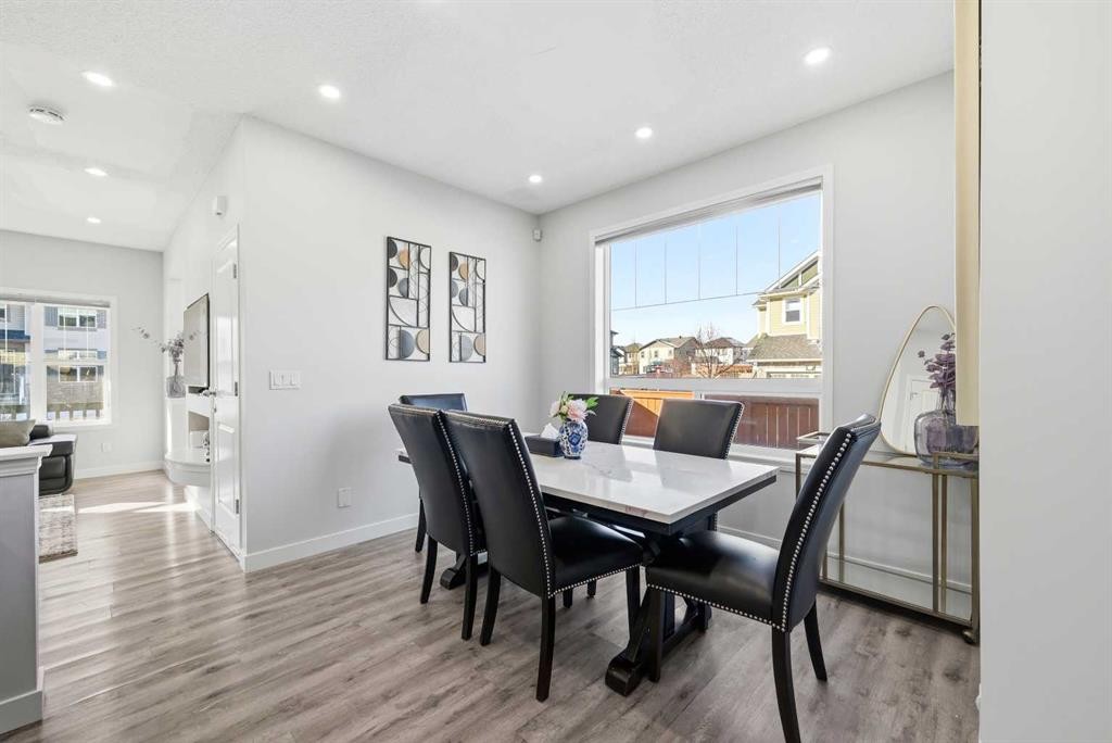14 Skyview Point Road Ne, Calgary, AB - Indoor Photo Showing Dining Room